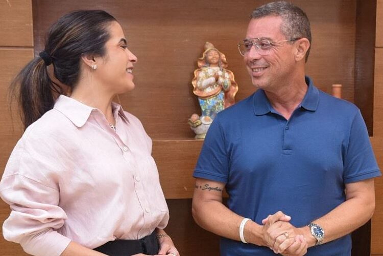 Yandra se reúne com governador Fábio Mitidieri e anuncia liberação de R$ 22 milhões para o turismo em Sergipe