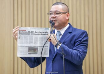 Eduardo Lima lamenta a quantidade de crianças fora das creches em SE