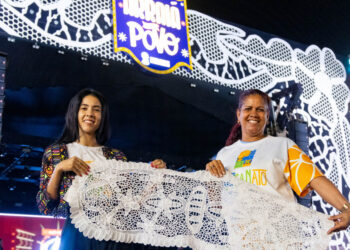 Renda irlandesa recebe reconhecimento merecido no Arraiá do Povo 2024