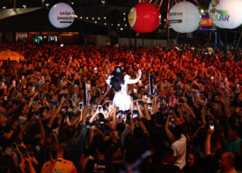 Thais Nogueira, Raphaela Santos e Priscila Senna são atrações de mais uma ‘Elas no Comando’ no Arraiá do Povo