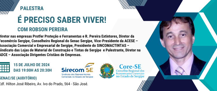 Palestra É Preciso Saber Viver