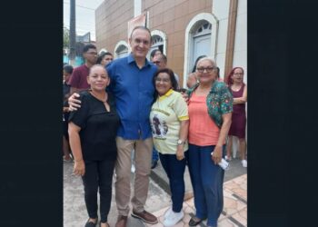 Deputado Federal Fábio Henrique participa de Procissão no Conjunto Jardim