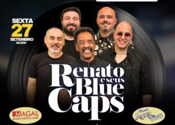 Banda Renato e seus Blue Caps participa de show beneficente em Aracaju: Big Baile da Primavera