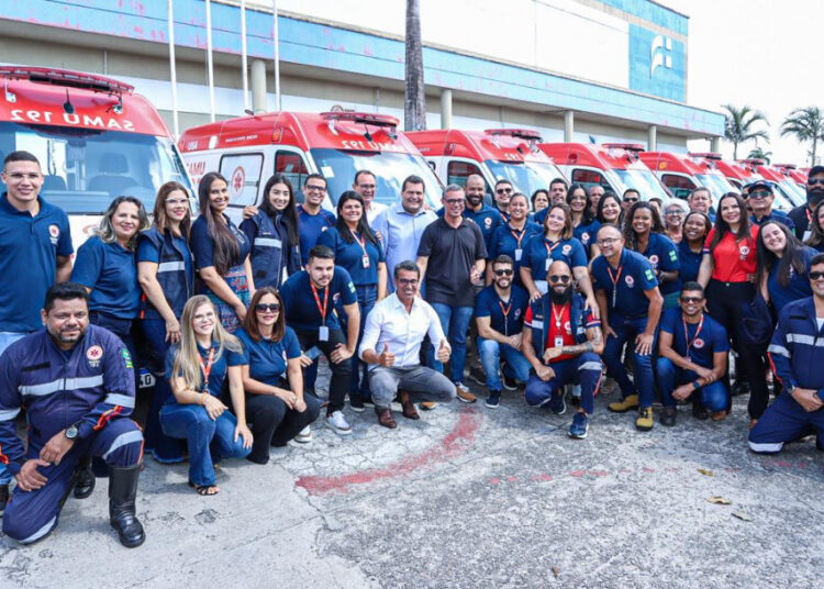 Governo de Sergipe entrega 30 novas ambulâncias para o Samu 192