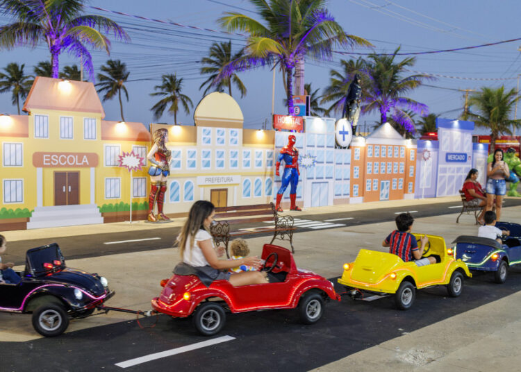 Casas temáticas e Minicidade compõem experiência lúdica e interativa na Vila da Criança