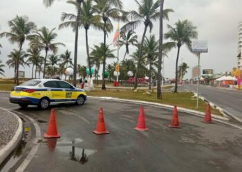 Confira como fica o trânsito na Orla da Atalaia durante o Pré-Caju 2024