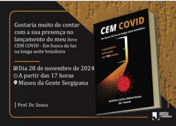 Lançamento do Livro “CEM COVID – Em busca da Luz na longa noite brasileira”