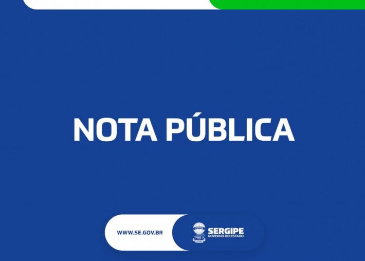 Nota – Atualização da situação