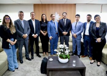 Presidente da Assembleia Legislativa recebe Secretária da Fazenda