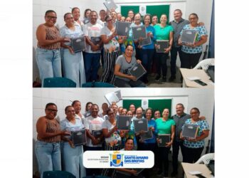 BALANÇAS SÃO ENTREQUES AOS AGENTES COMUNITÁRIOS DE SAÚDE