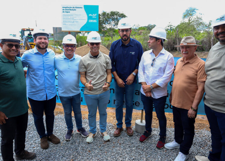 Iguá inicia quarta obra para melhorar abastecimento de água em Sergipe
