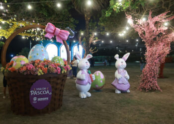 Governador Fábio Mitidieri inaugura Vila da Páscoa 2025, que este ano conta com espetáculos teatrais