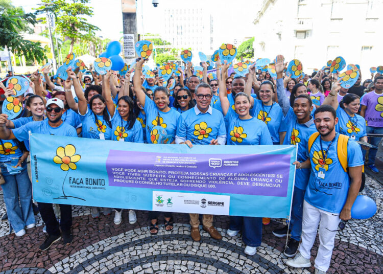 Governador participa de ação da Seasic pelo combate à exploração sexual de crianças e adolescentes