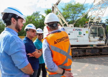 Governador vistoria obras do Complexo Viário Senadora Maria do Carmo