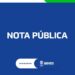 Nota – situação da Barragem do Poxim