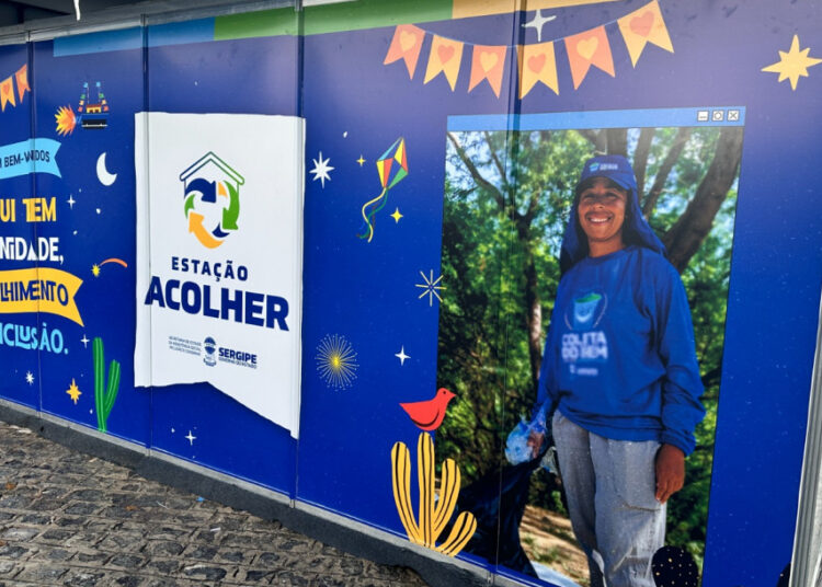 Estação Acolher do Arraiá do Povo ultrapassa cinco toneladas de materiais recicláveis coletadas