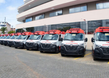 Sergipe recebe 22 novas ambulâncias para renovar frota de suporte básico e avançado do Samu