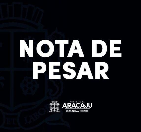 Nota de Pesar – Prefeitura de Aracaju