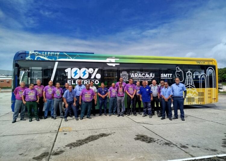 Prefeitura de Aracaju capacita motoristas para a condução dos novos ônibus elétricos