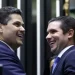 Davi Alcolumbre e Hugo Motta lideram rejeição entre políticos nacionais, aponta pesquisa