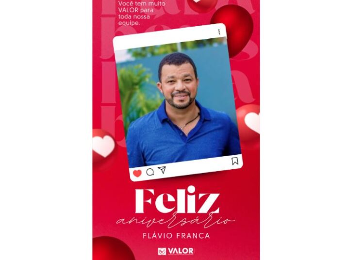 FELIZ ANIVERSÁRIO Flávio Franca!