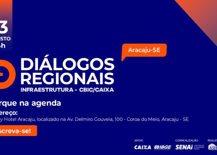 Infraestrutura em debate: Aracaju recebe encontro nacional para destravar obras e combater modelos irregulares