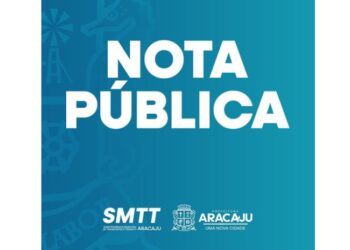 Nota Pública – SMTT – Prefeitura de Aracaju