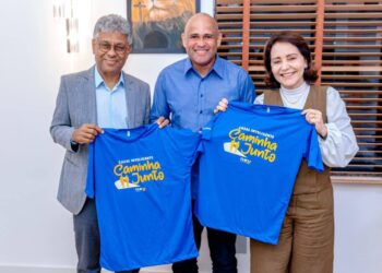 Alex Melo convida Emília Corrêa para participar da ‘Caminhada do Amor’