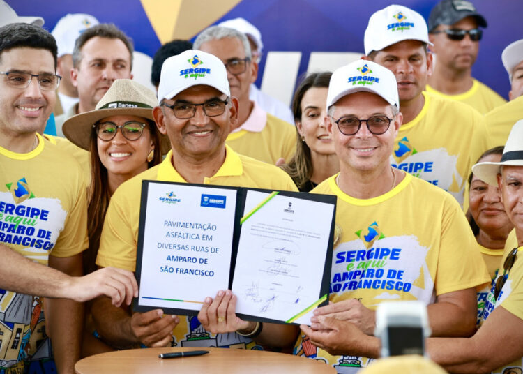 Governador anuncia investimentos em Amparo de São Francisco durante a 58ª edição do ‘Sergipe é aqui’