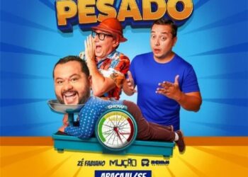 Espetáculo “Pegando Pesado” chega a Aracaju em outubro