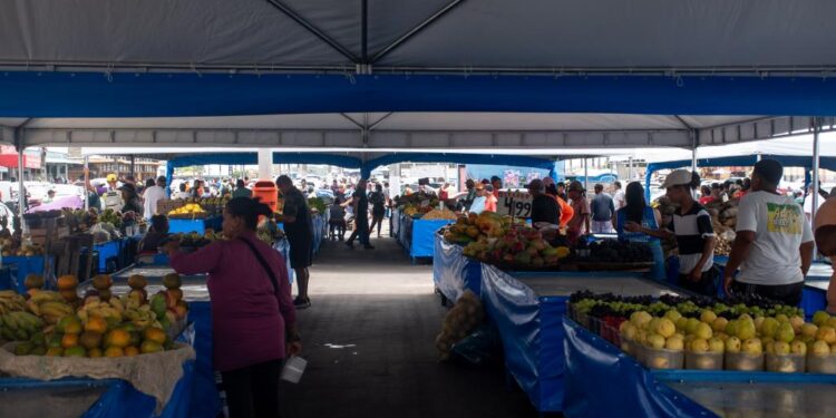 Feira Livre do Centro: feirantes e consumidores demonstram satisfação com novo espaço