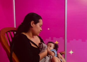 Espaços de amamentação e fraldário garantem conforto e cuidado para mães e filhos na Vila da Criança