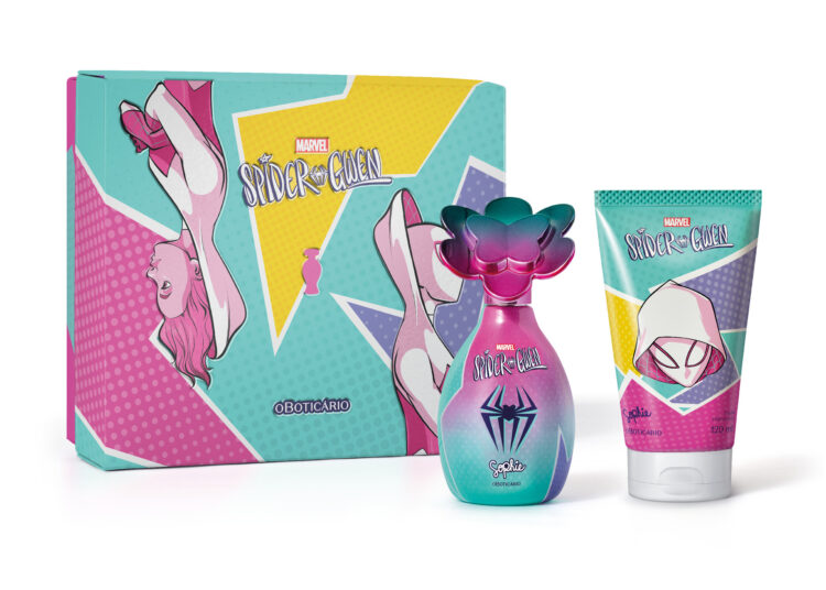 O Boticário lança linhas de Next e Sophie inspiradas no Homem-Aranha Miles Morales e Gwen Stacy para o Dia das Crianças