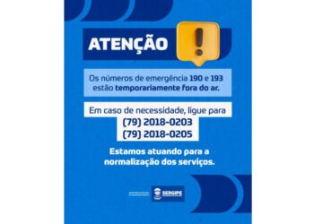 Comunicado – Contatos telefônicos alternativos de emergência