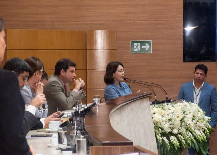 Prefeita Emília Corrêa defende permanência de bairros da Zona de Expansão em Aracaju durante sessão especial na Alese