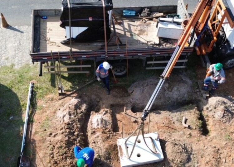 Iguá Sergipe instala sistema de bombeamento para reforçar o abastecimento na região da Taiçoca, em Nossa Senhora do Socorro