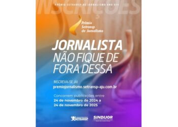Inscrições para Prêmio Setransp de Jornalismo encerram terça, dia 25