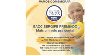 GACC Sergipe é uma das 100 Melhores ONGs de 2025