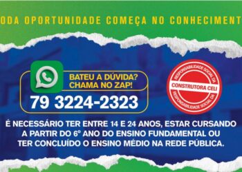 Projeto Conectando com a Vida abrirá inscrições para jovens de 14 a 24 anos em Aracaju