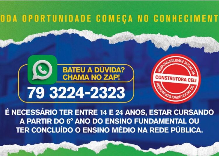 Projeto Conectando com a Vida abrirá inscrições para jovens de 14 a 24 anos em Aracaju