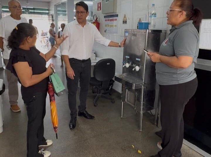 Vice-prefeito Ricardo Marques encerra o ano visitando UBS no Orlando Dantas