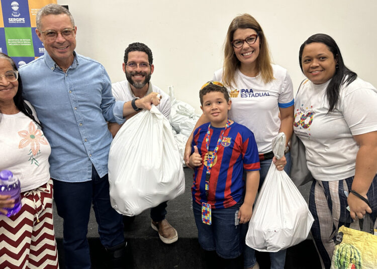 PEAA realiza primeira entrega de alimentos e fortalece segurança alimentar em Sergipe