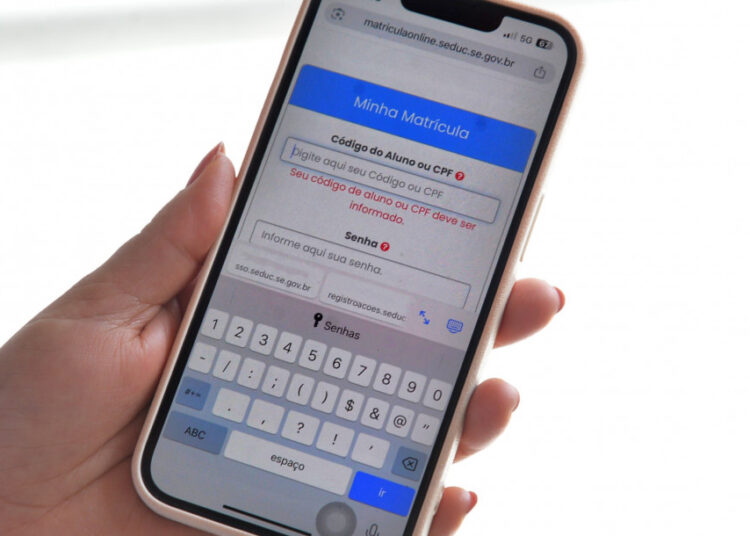 Secretaria de Estado da Educação inicia período de matrículas on-line para o ano letivo de 2026