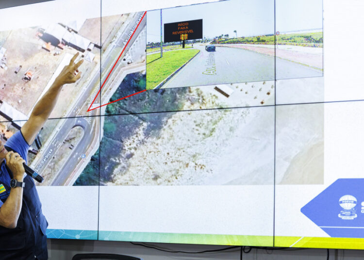 Governo de Sergipe lança faixa reversível na Rodovia Inácio Barbosa para otimizar fluxo no litoral sul