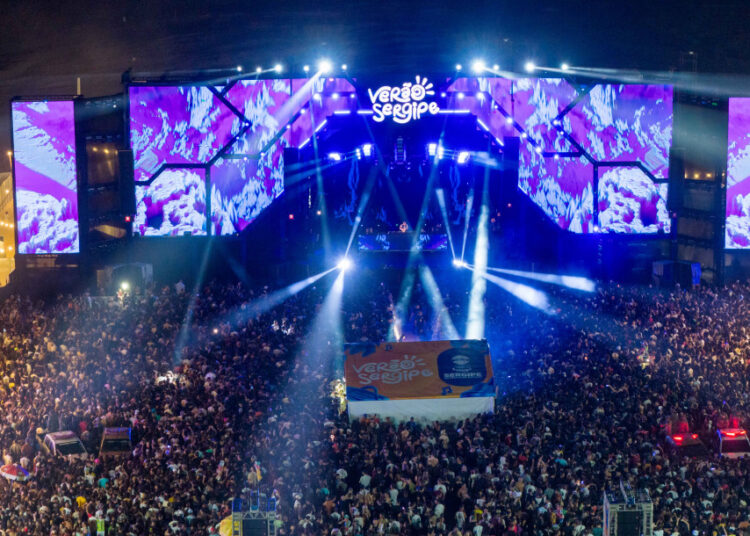 Abertura do Verão Sergipe 2026 registra média de público de 90 mil pessoas