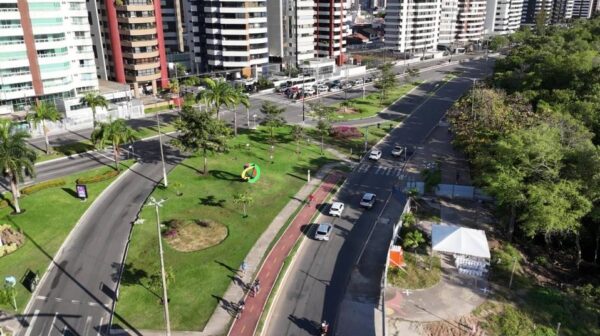 Trânsito na avenida Beira Mar terá mudanças temporárias a partir de 19 de fevereiro