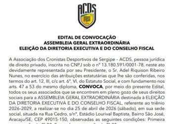 EDITAL DE CONVOCAÇÃOASSEMBLEIA GERAL EXTRAORDINÁRIAELEIÇÃO DA DIRETORIA EXECUTIVA E DO CONSELHO FISCAL