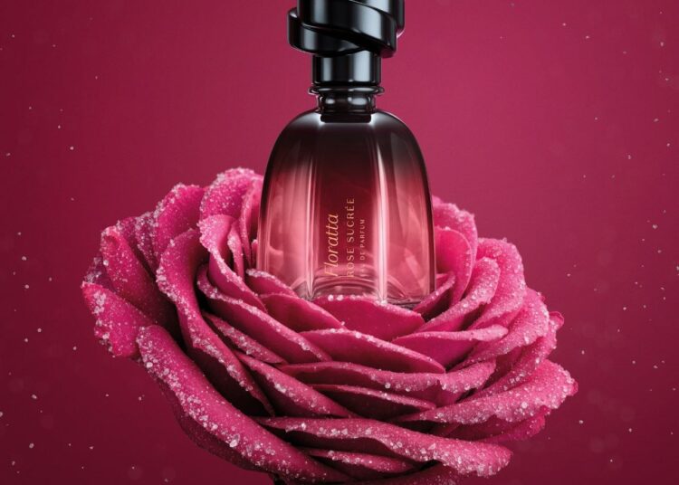 O Boticário apresenta Floratta Rose Sucrée com a potência olfativa da rosa Damascena açucarada em uma releitura da alta pâtisserie francesa
