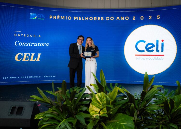 Construtora Celi é eleita a melhor do segmento em premiação da CDL Aracaju