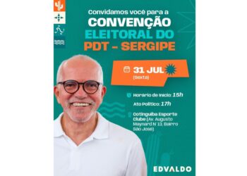 PDT de Sergipe realizará Convenção Estadual na próxima sexta-feira, 31